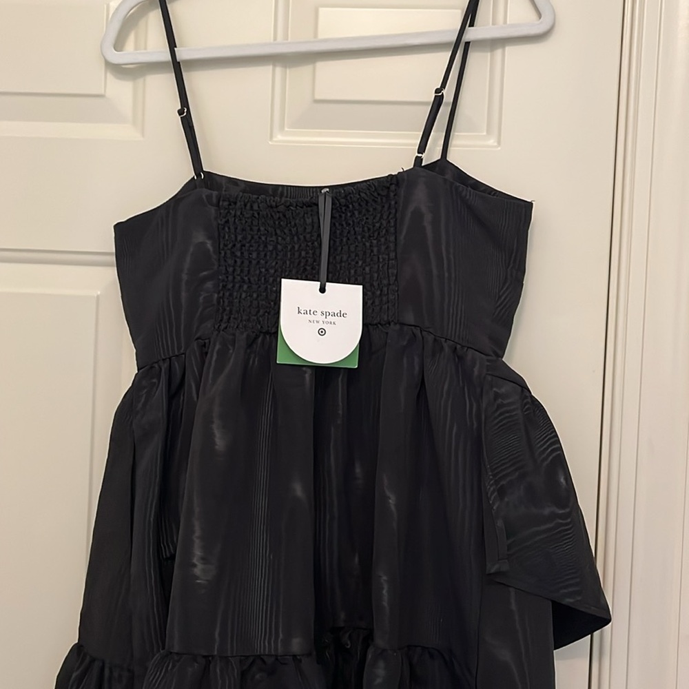 kate spade x Target Black Tiered Ruffle Midi Tank Dress/NWT/S - Picture 10 of 16